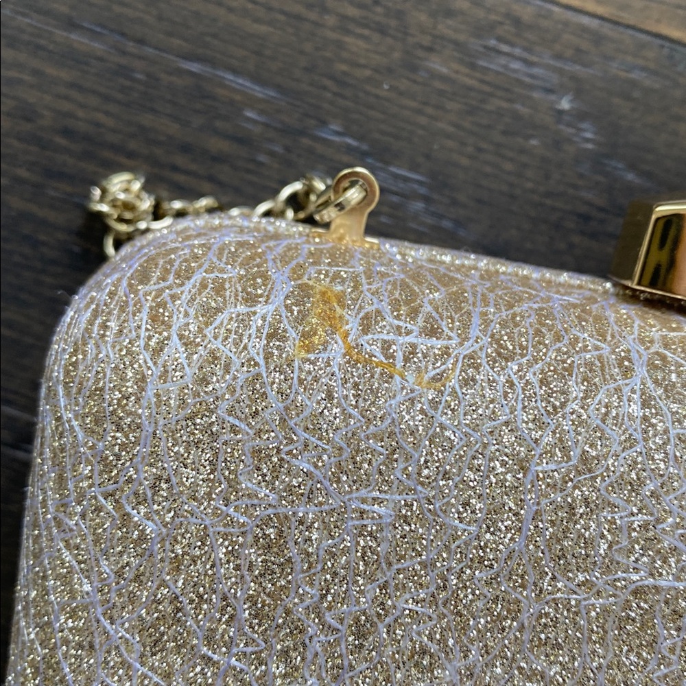 Nordstrom Gold Clutch Purse - Picture 4 of 5